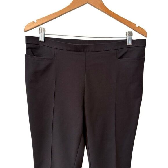 Akris Punto Ankle Pants Women’s Size 12 Black Trousers Old Money Career - Picture 3 of 12